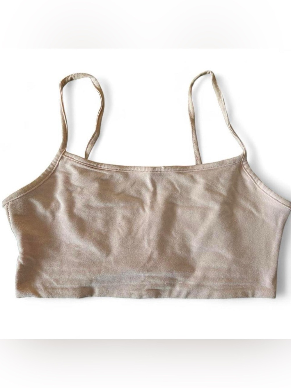 Cotton On Pink Cropped Cami Tank Top XS
